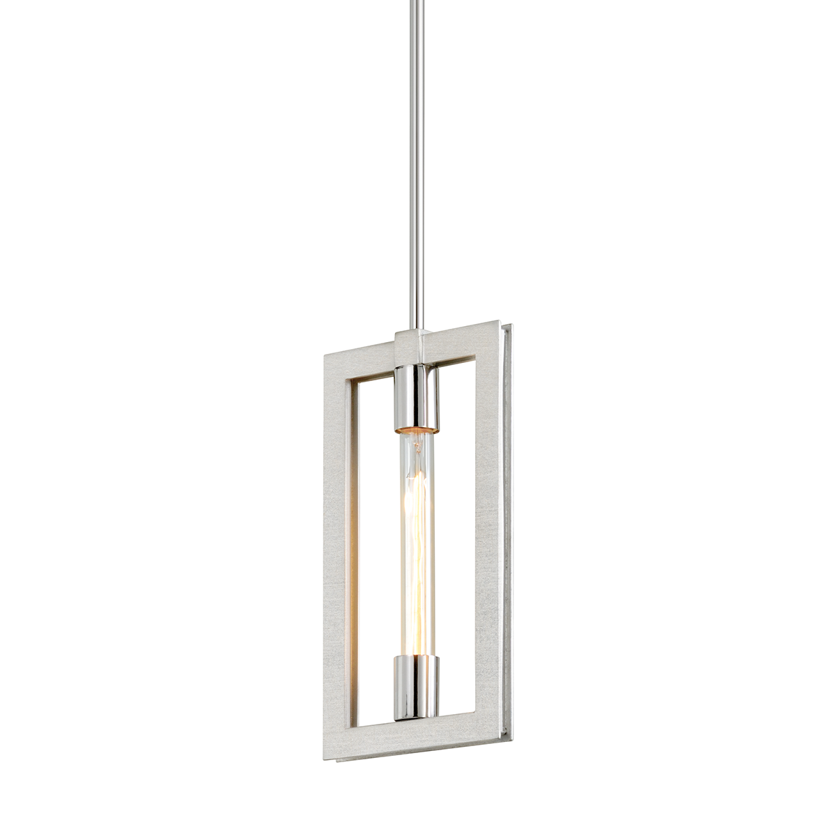 Enigma Pendant 7.75" x 14.25" — a Troy pendant for kitchens, entries, and dining rooms at Laurie Yapp Home.