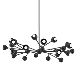 Colt Chandelier 54.5" — a Troy chandelier for dining rooms, entries, and living rooms at Laurie Yapp Home.