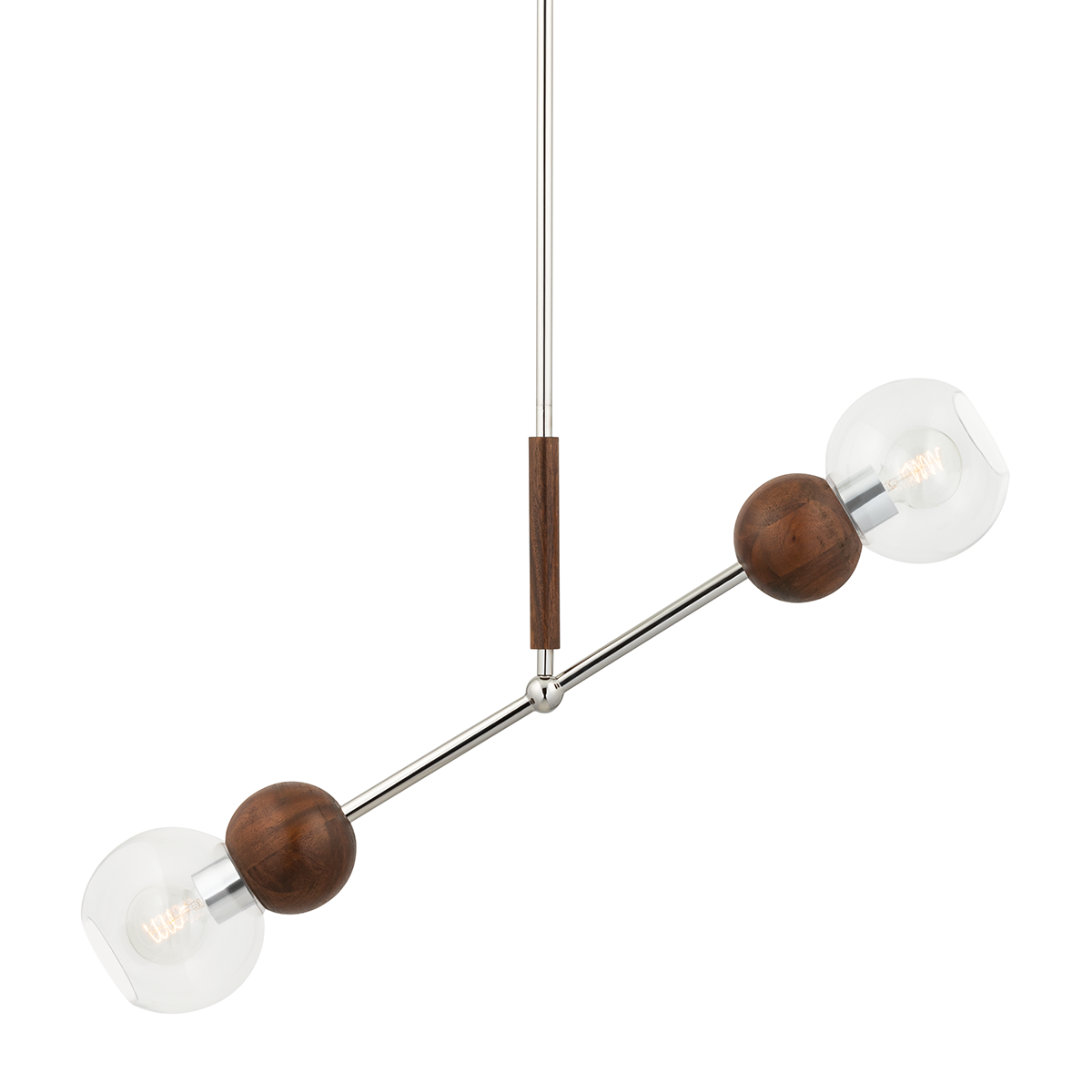 Arlo Linear — a Troy linear for dining rooms, kitchen islands, and long consoles at Laurie Yapp Home.