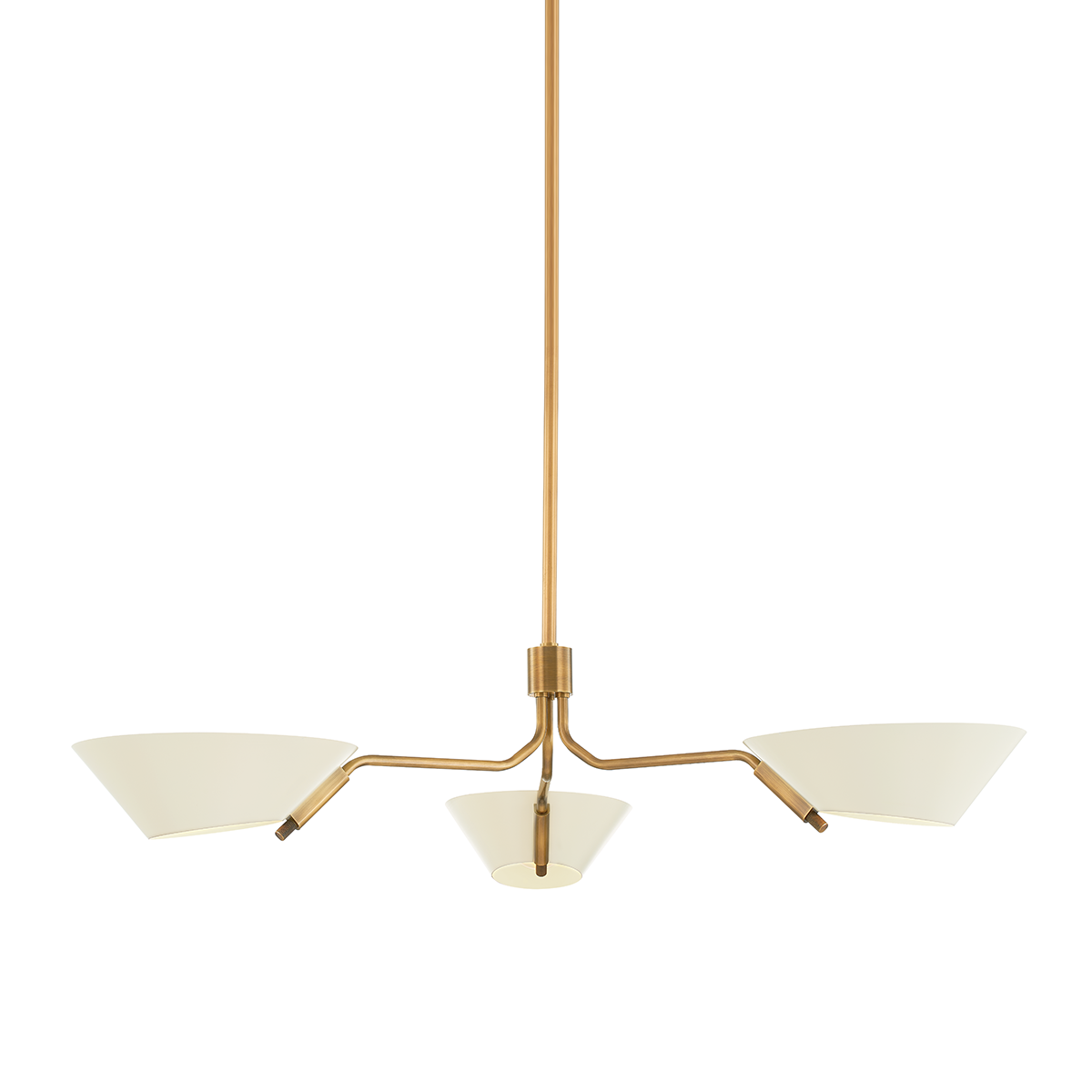 Sacramento Chandelier 43" — a Troy chandelier for dining rooms, entries, and living rooms at Laurie Yapp Home.