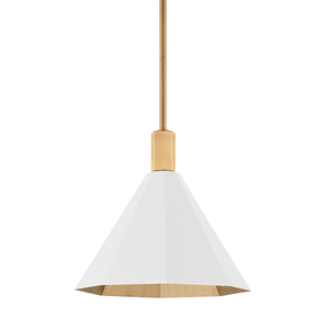 Huntley Pendant 15" x 13.75" — a Troy pendant for kitchens, entries, and dining rooms at Laurie Yapp Home.