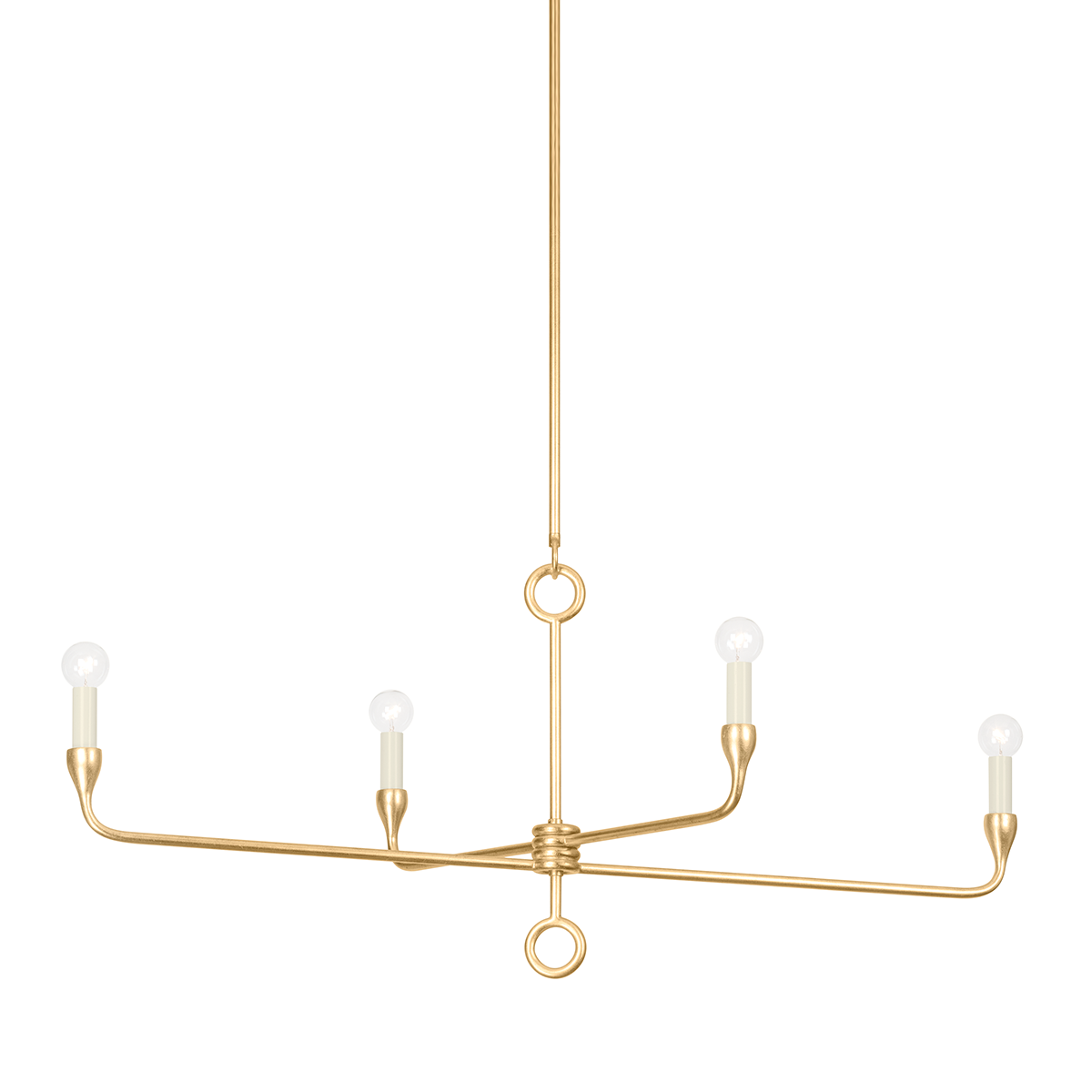 Orson Linear — a Troy linear for dining rooms, kitchen islands, and long consoles at Laurie Yapp Home.