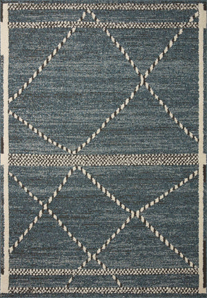 Fabian Denim / Charcoal — a Loloi rug at Laurie Yapp Home.