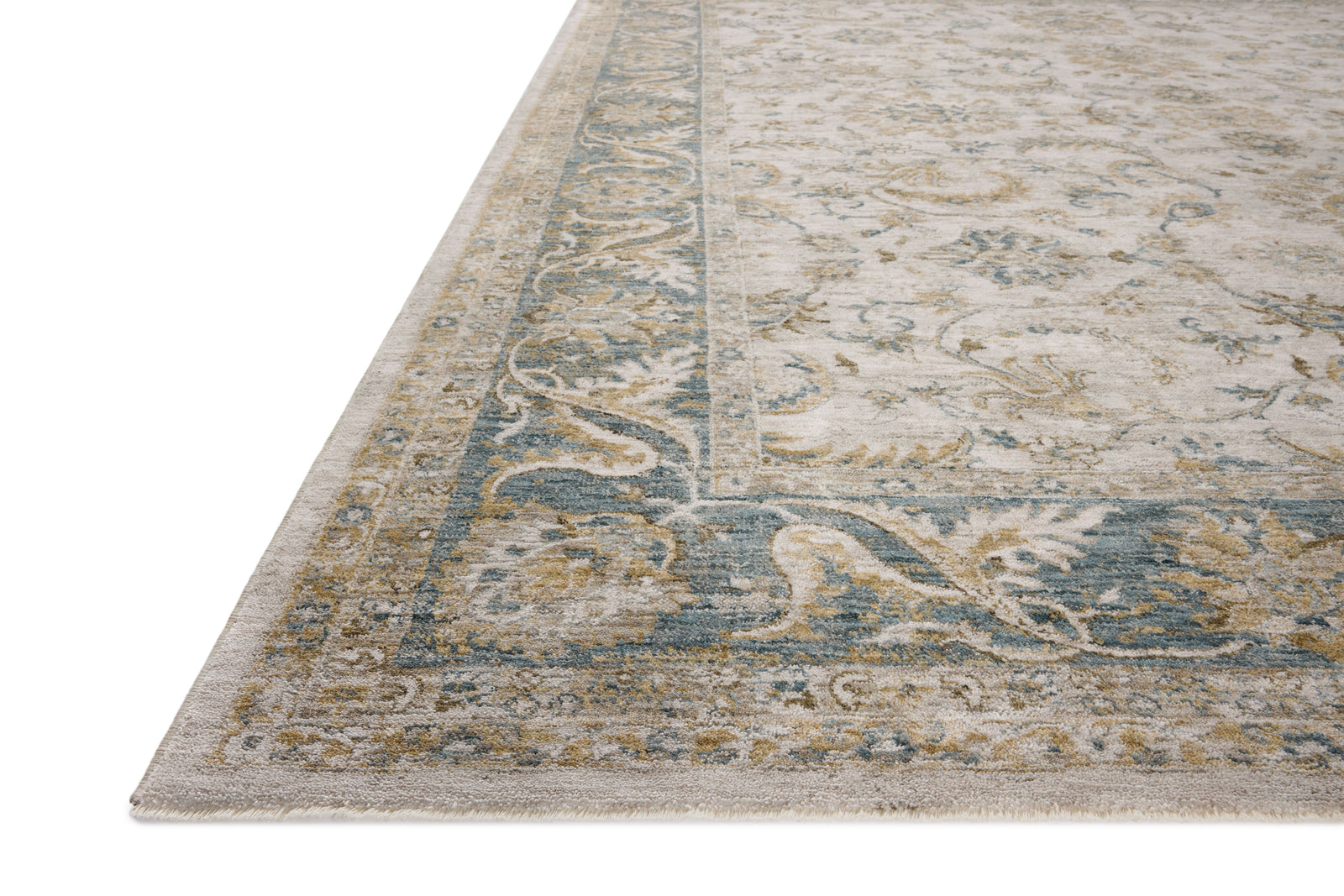 Gaia Natural / Ocean — a Loloi rug at Laurie Yapp Home.