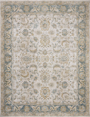 Gaia Natural / Ocean — a Loloi rug at Laurie Yapp Home.