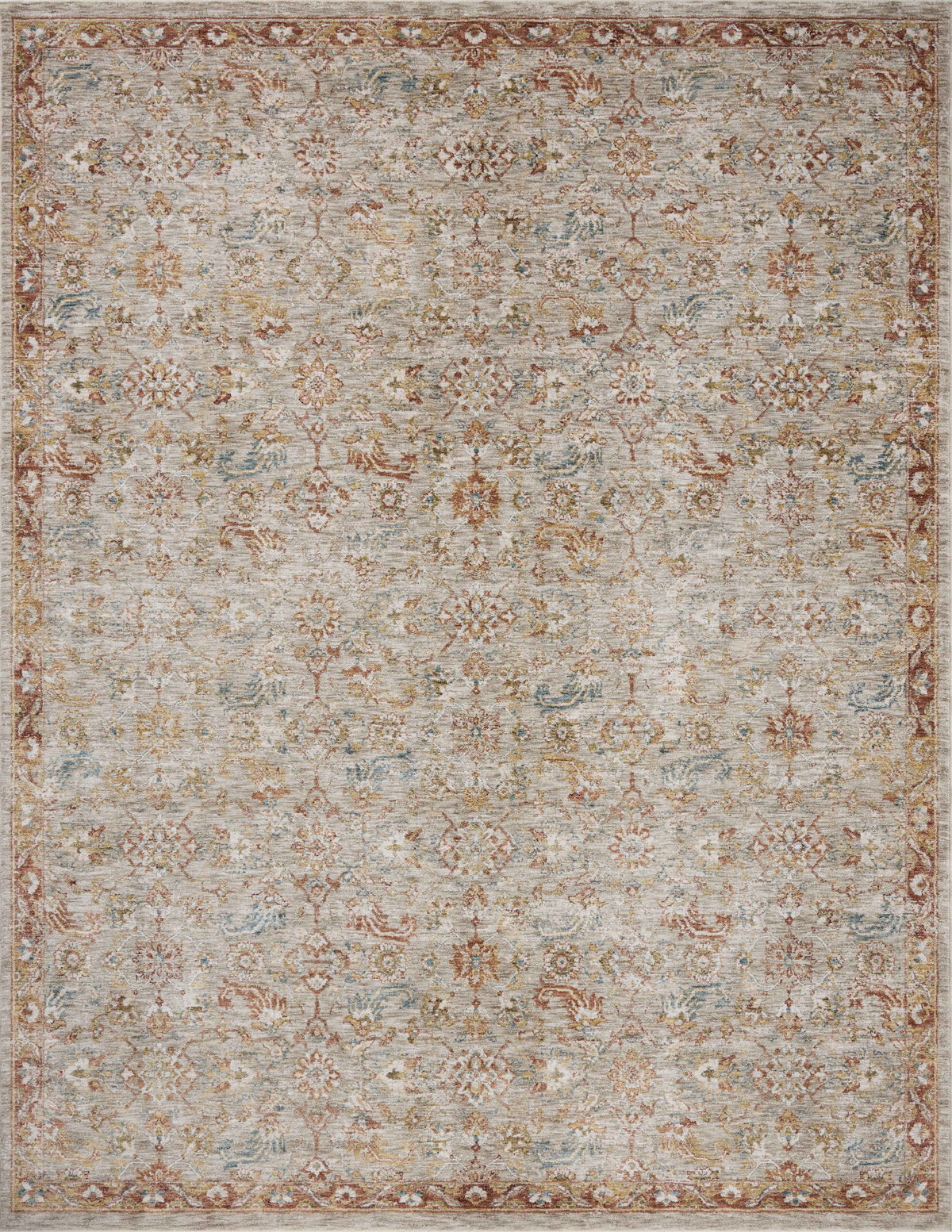 Gaia Natural / Multi — a Loloi rug at Laurie Yapp Home.