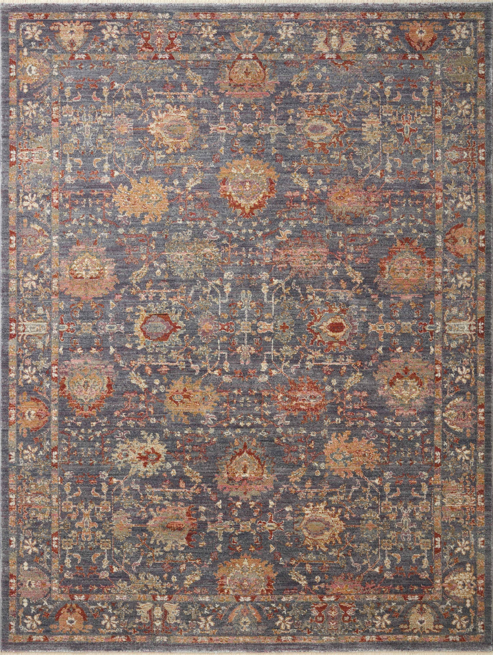 Giada Grey / Multi — a Loloi rug at Laurie Yapp Home.