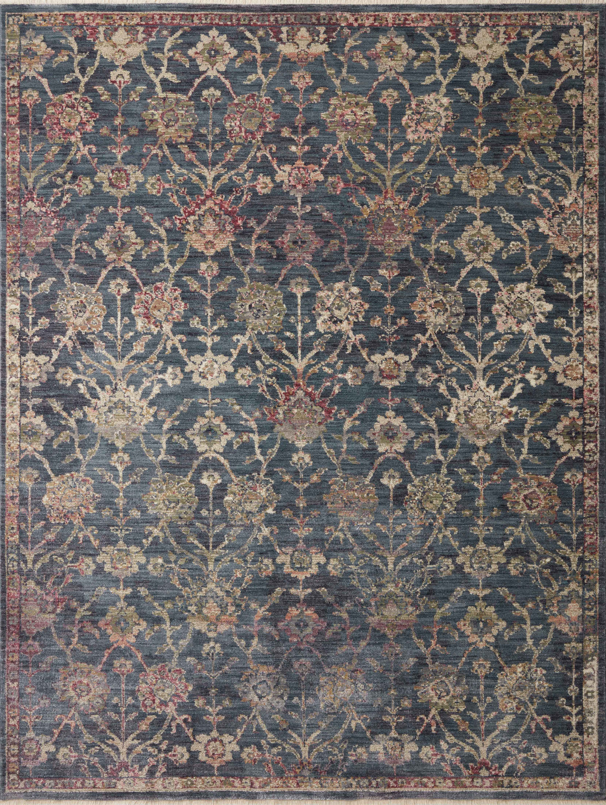 Giada Navy / Multi — a Loloi rug at Laurie Yapp Home.