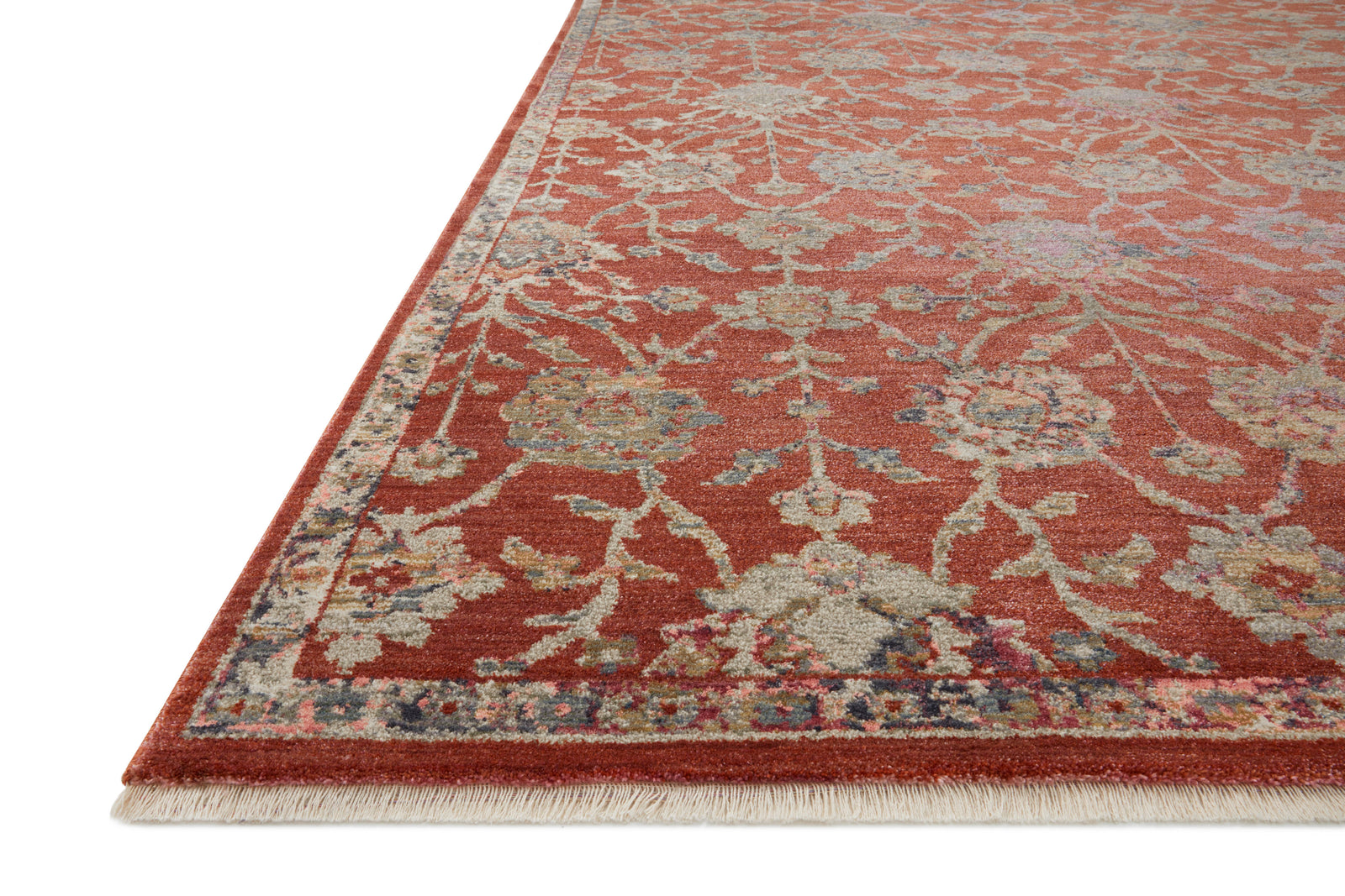 Giada Red / Multi — a Loloi rug at Laurie Yapp Home.
