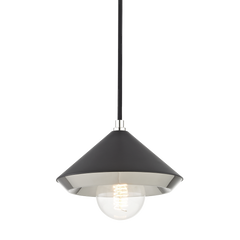 Polished Nickel / Black