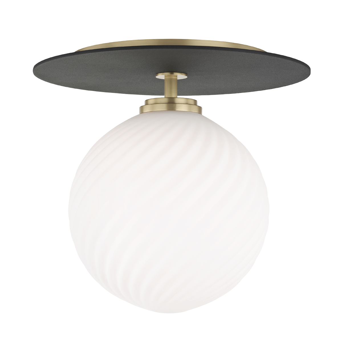 Plafón semienrasado Ellis de 10.25"