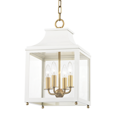 Aged Brass / White