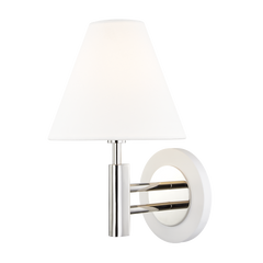Polished Nickel / White
