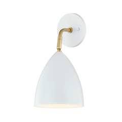 Aged Brass / White