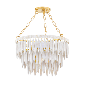 Tiffany Chandelier 18.25"