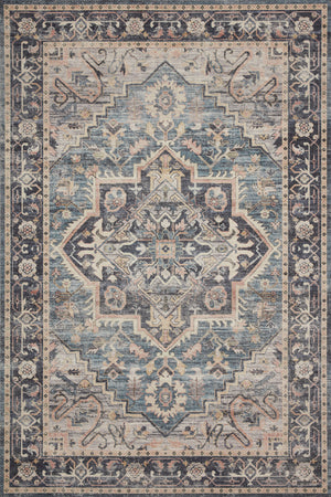Hathaway Navy / Multi — a Loloi rug at Laurie Yapp Home.