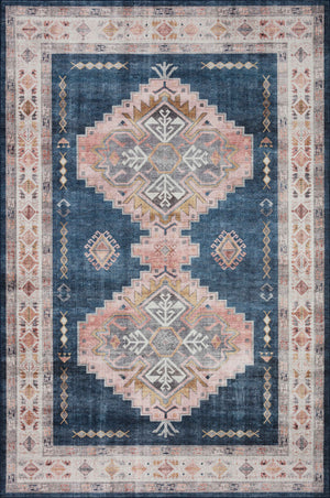 Heidi Denim / Blush — a Loloi rug at Laurie Yapp Home.