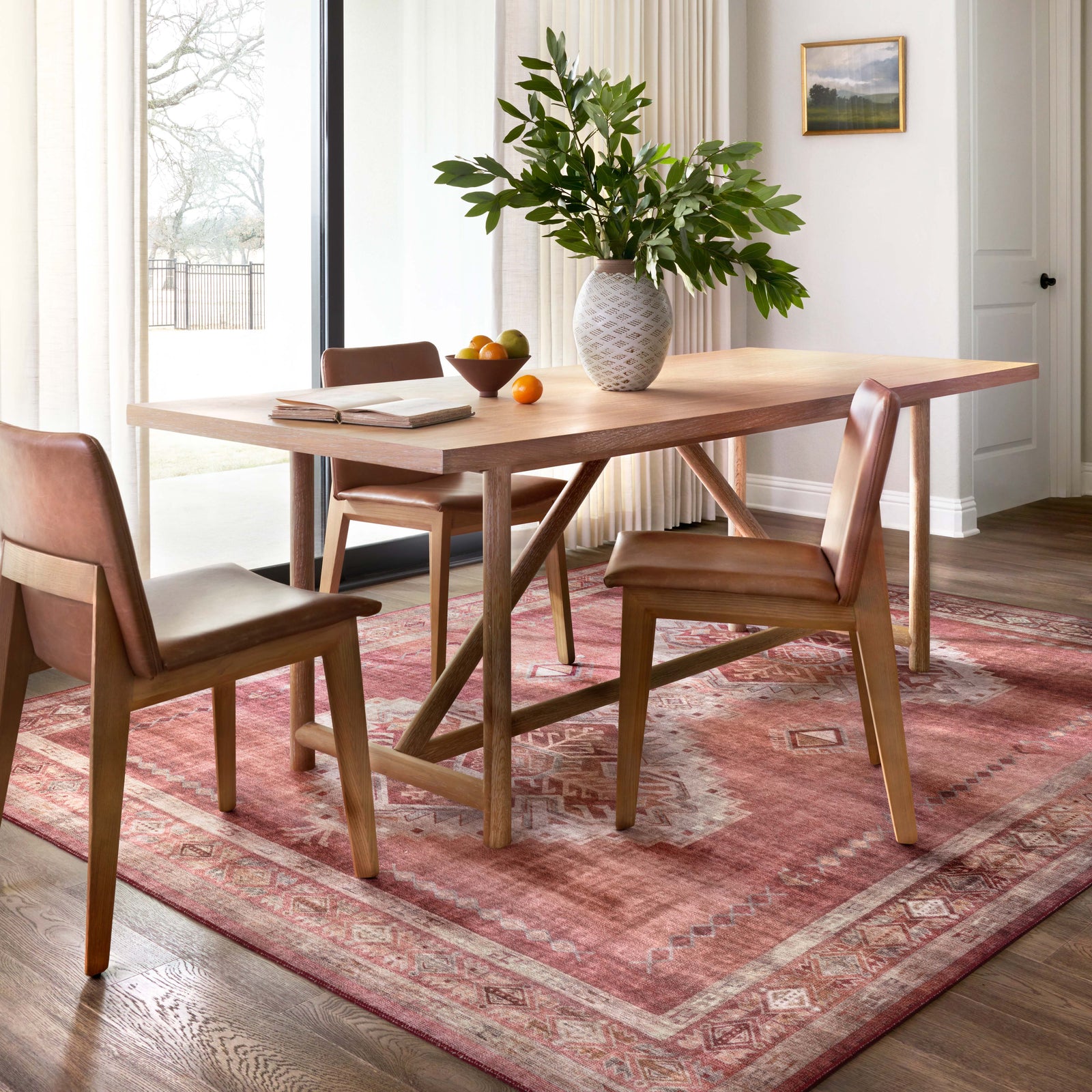 Heidi Sunset / Natural — a Loloi rug at Laurie Yapp Home.