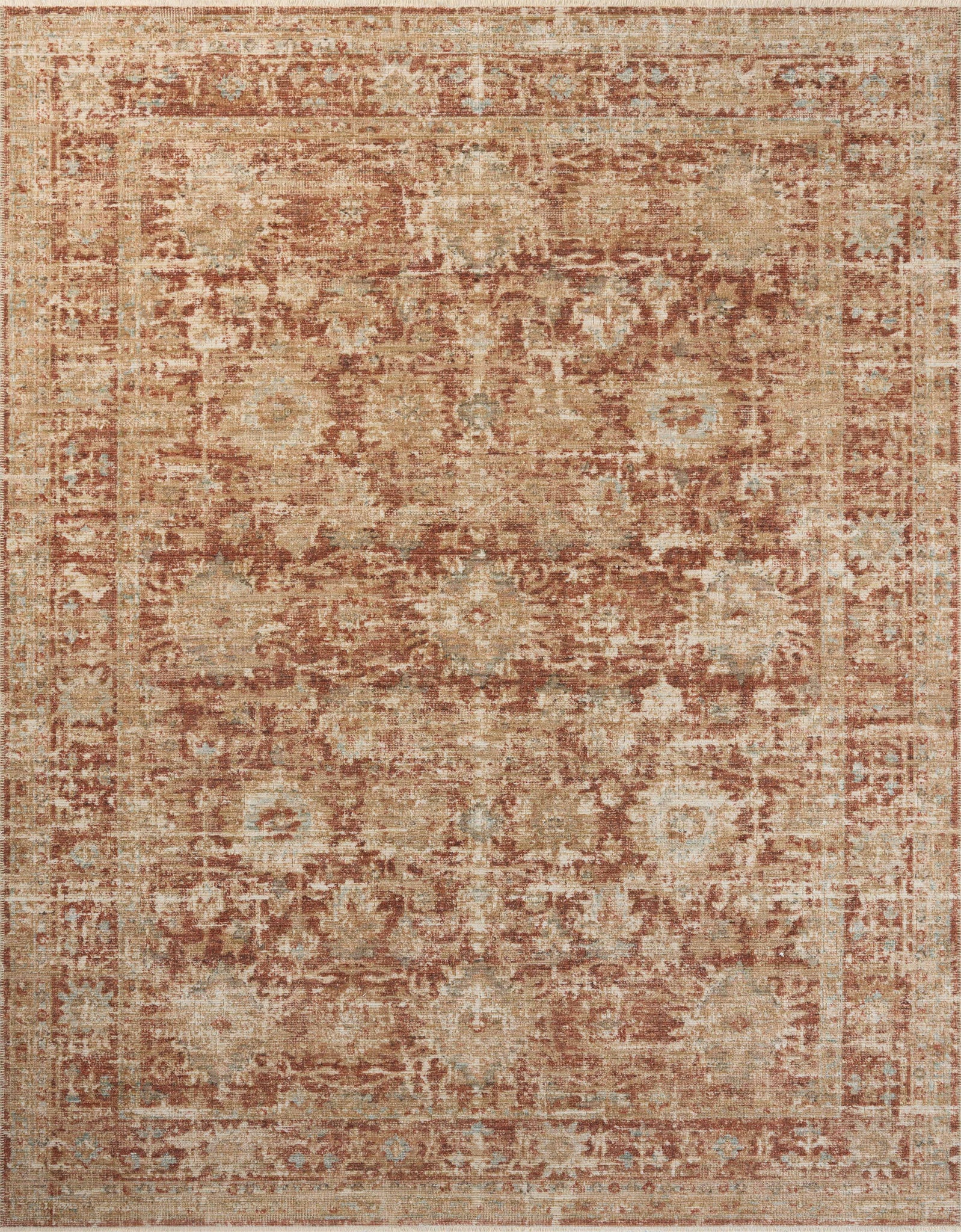 Heritage Brick / Multi — a Loloi rug at Laurie Yapp Home.