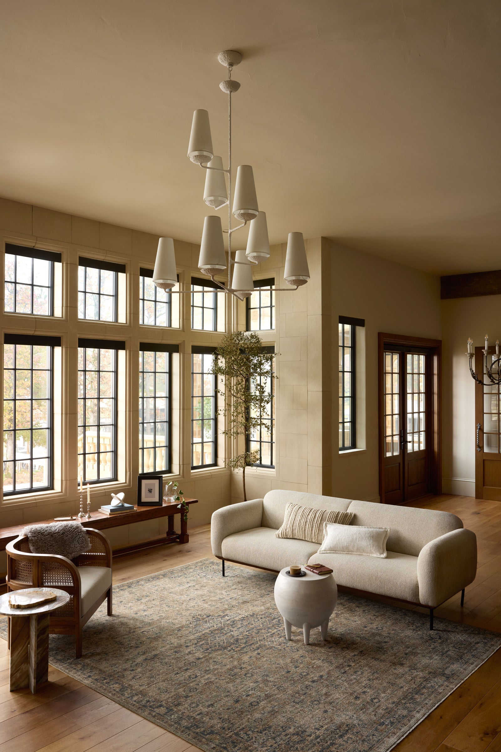 Heritage Sage / Navy — a Loloi rug at Laurie Yapp Home.