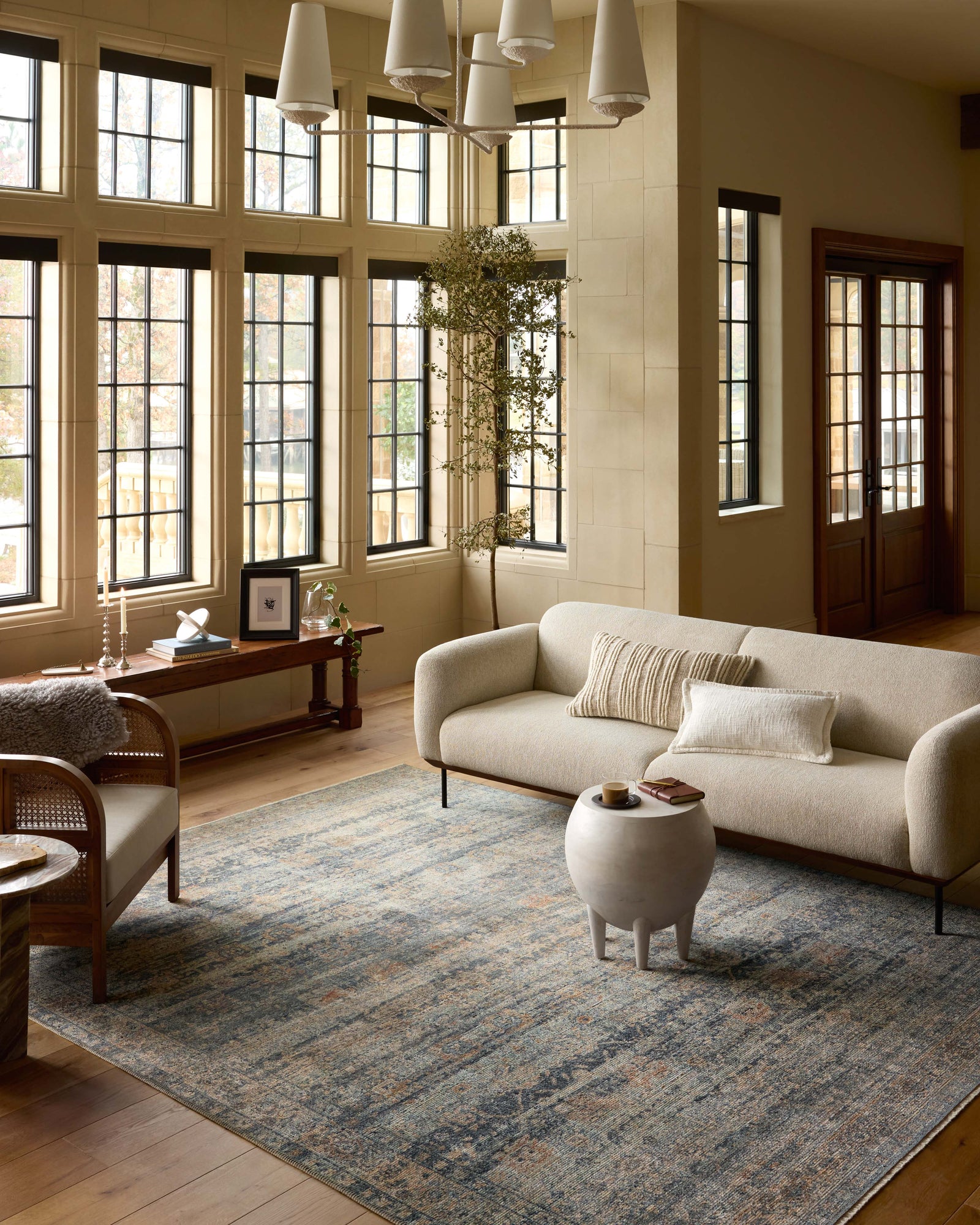 Heritage Sky / Sunset — a Loloi rug at Laurie Yapp Home.