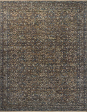 Heritage Lagoon / Tobacco — a Loloi rug at Laurie Yapp Home.
