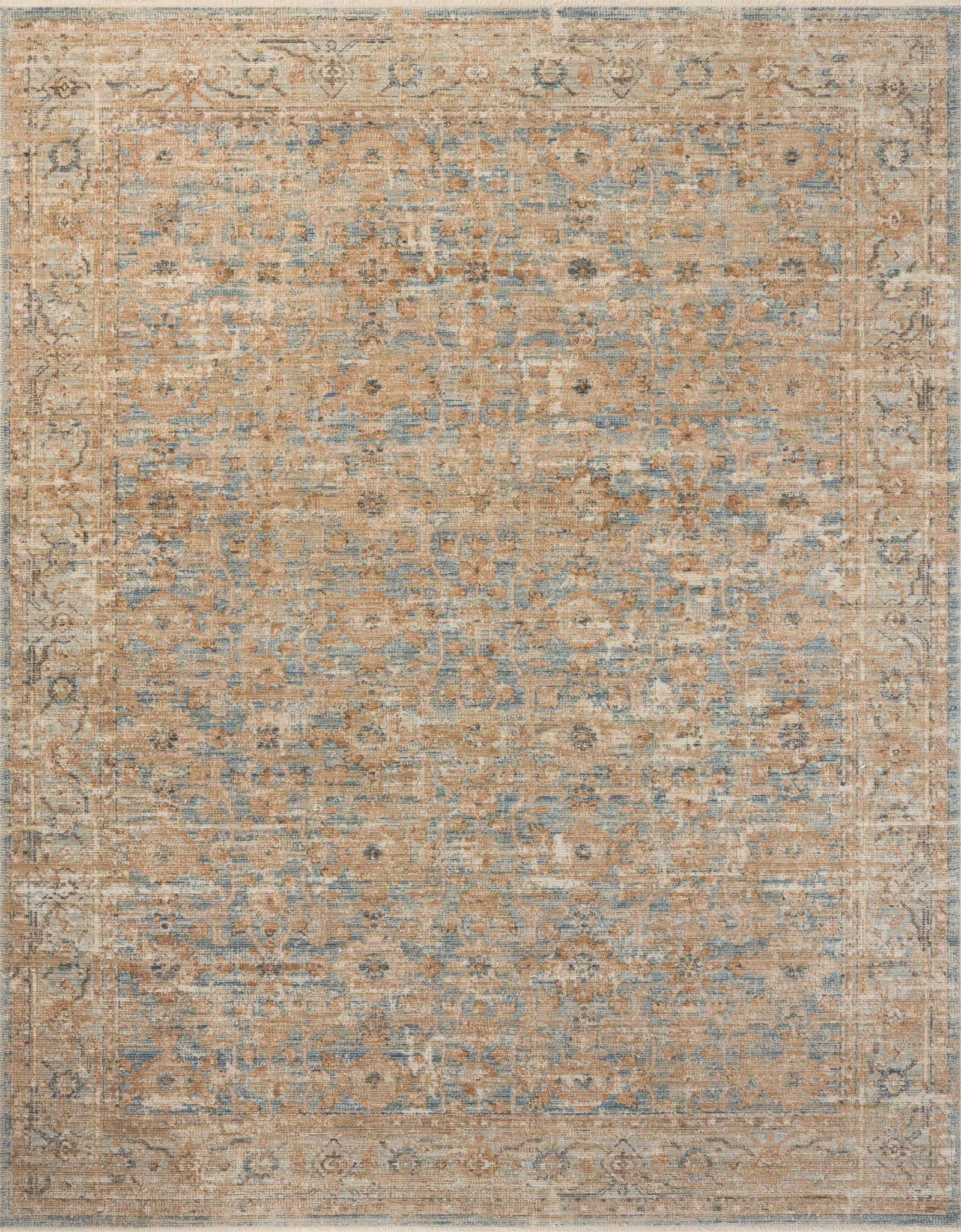 Heritage Ocean / Sand — a Loloi rug at Laurie Yapp Home.