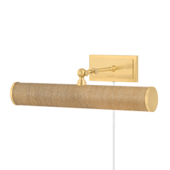 Aged Brass / Grasscloth