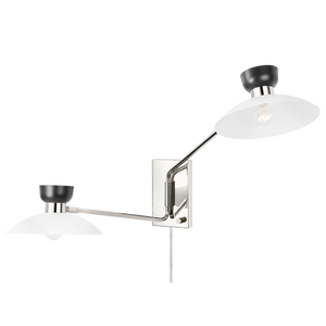 Whitley Plug-In Sconce