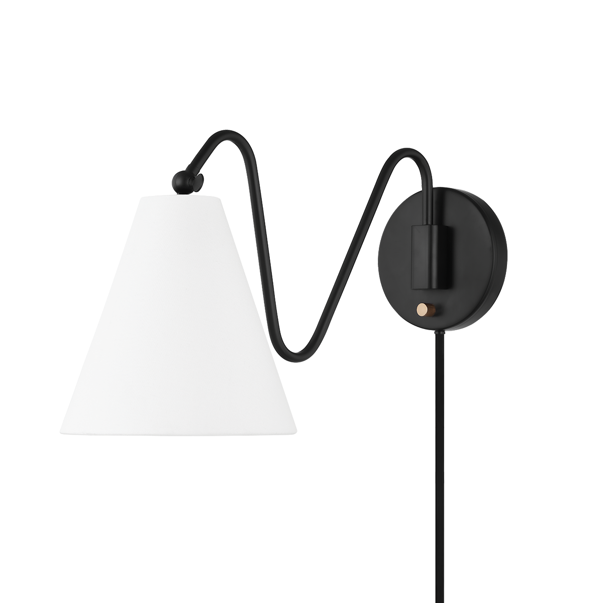 Onda Plug-In Sconce 9"