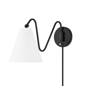 Onda Plug-In Sconce 9"