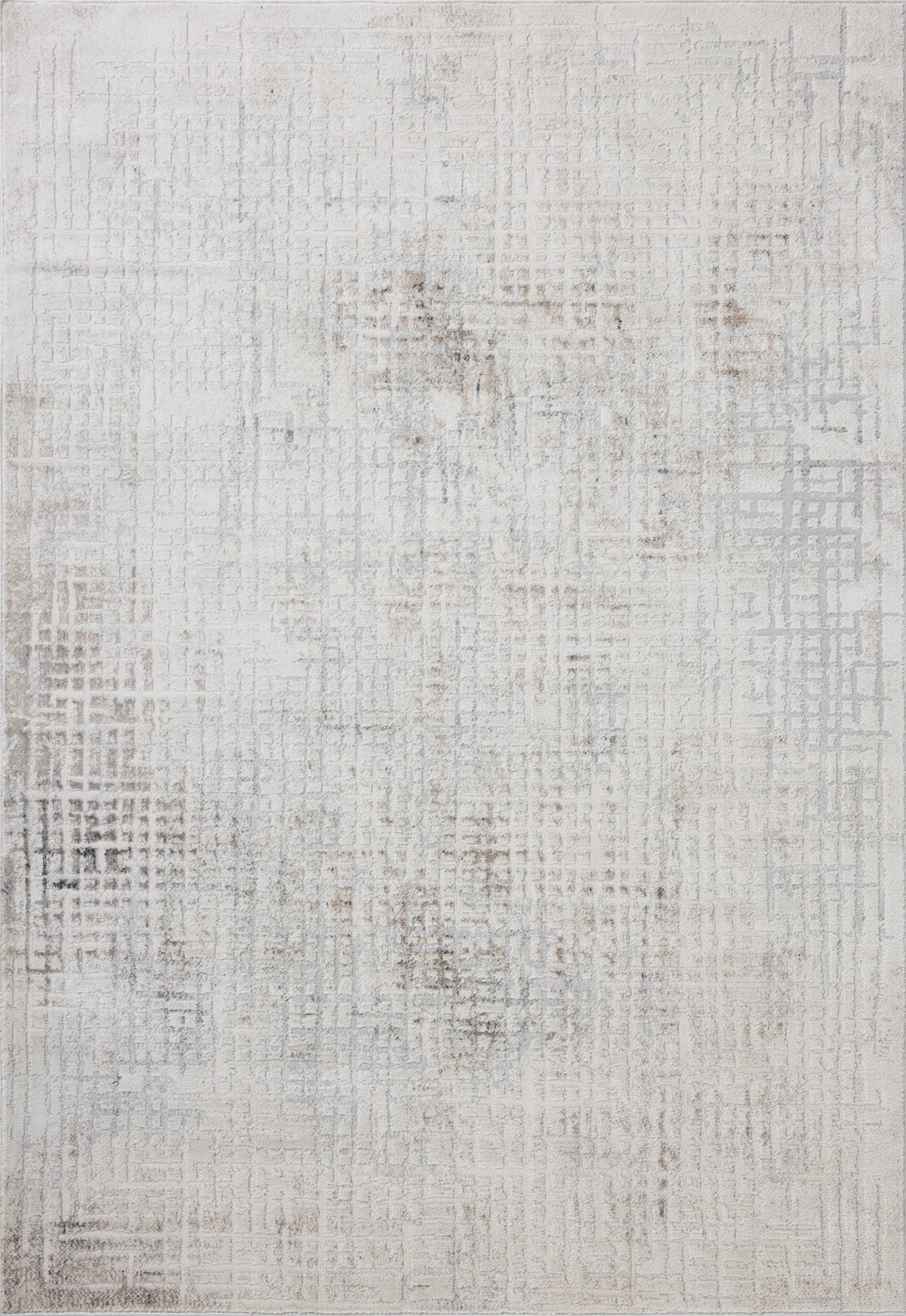 Hollis Ivory / Stone — a Loloi rug at Laurie Yapp Home.