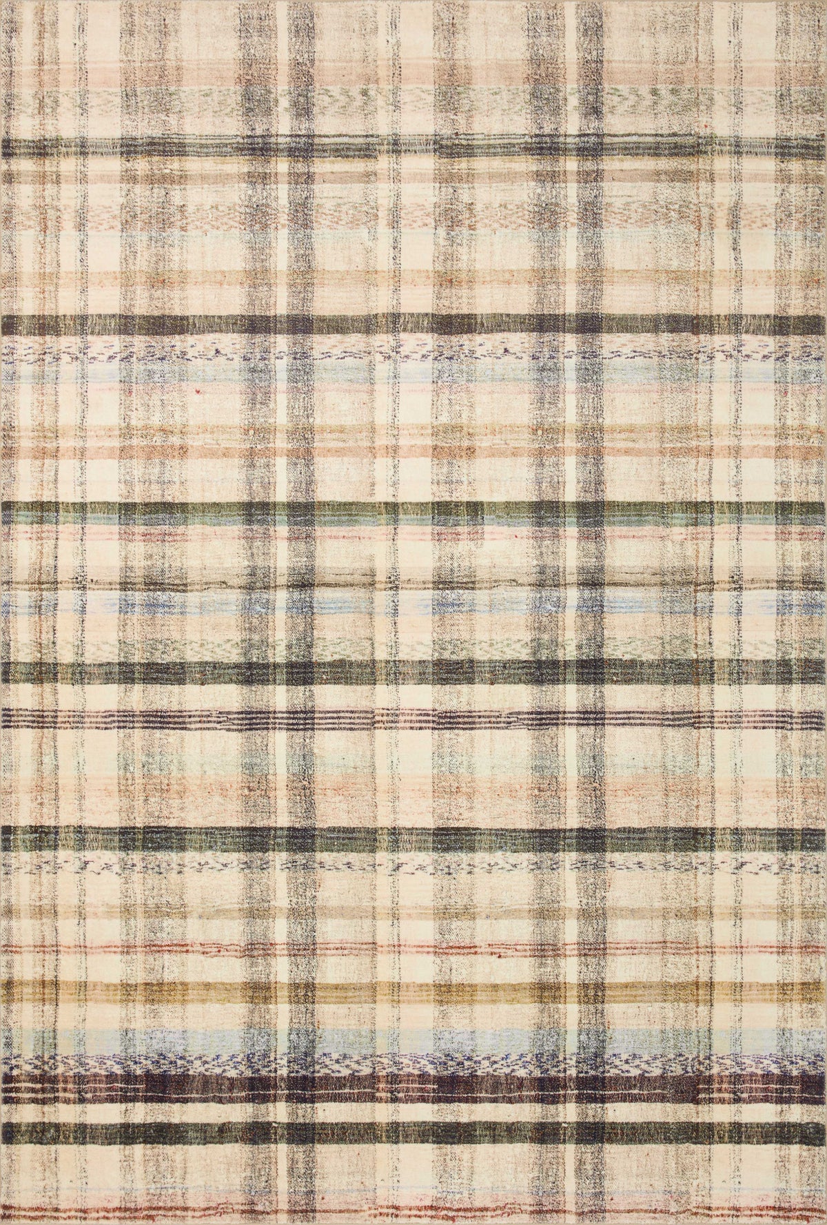 Humphrey Ivory / Multi — a Loloi rug at Laurie Yapp Home.