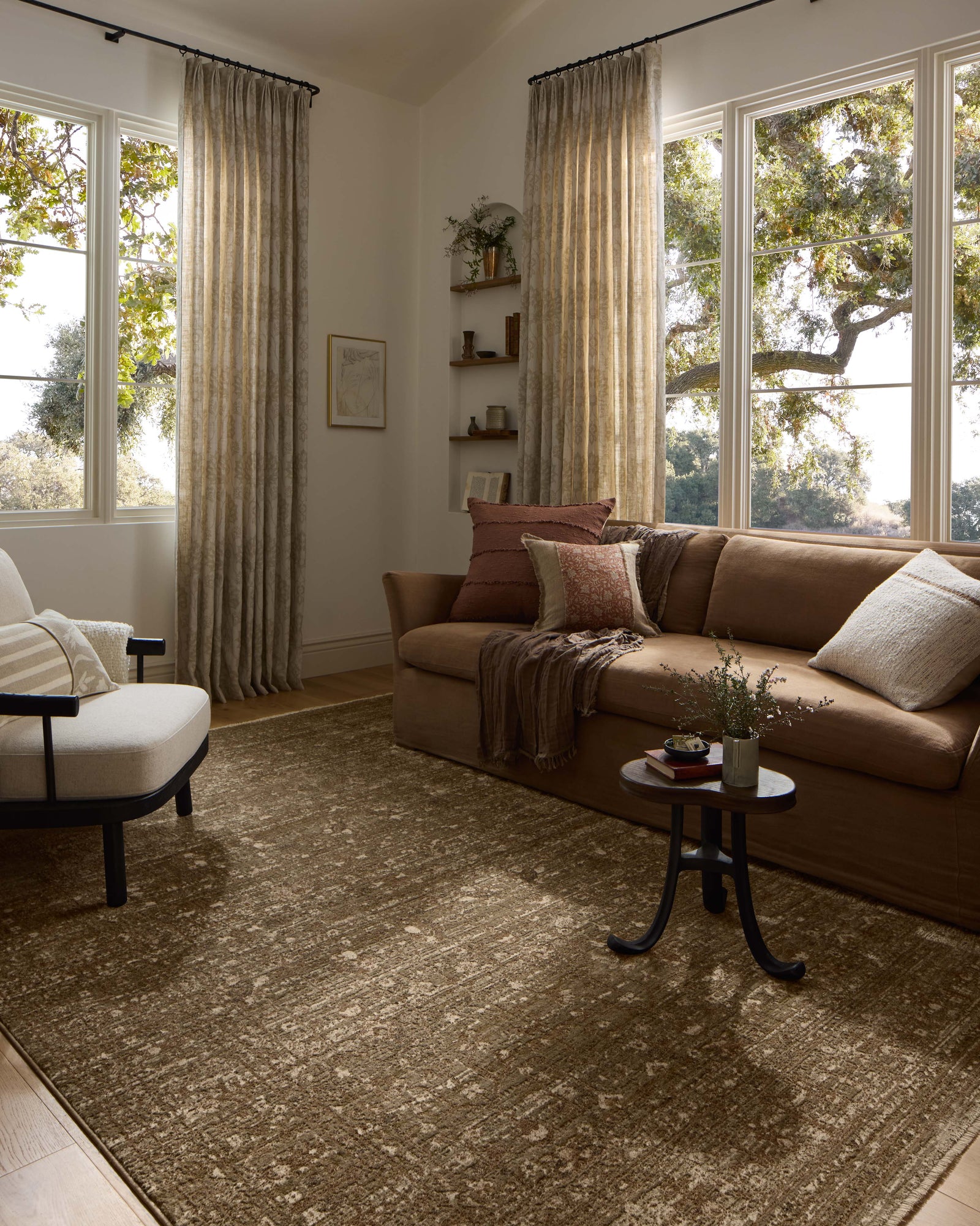 Haywood Sage / Brown — a Loloi rug at Laurie Yapp Home.