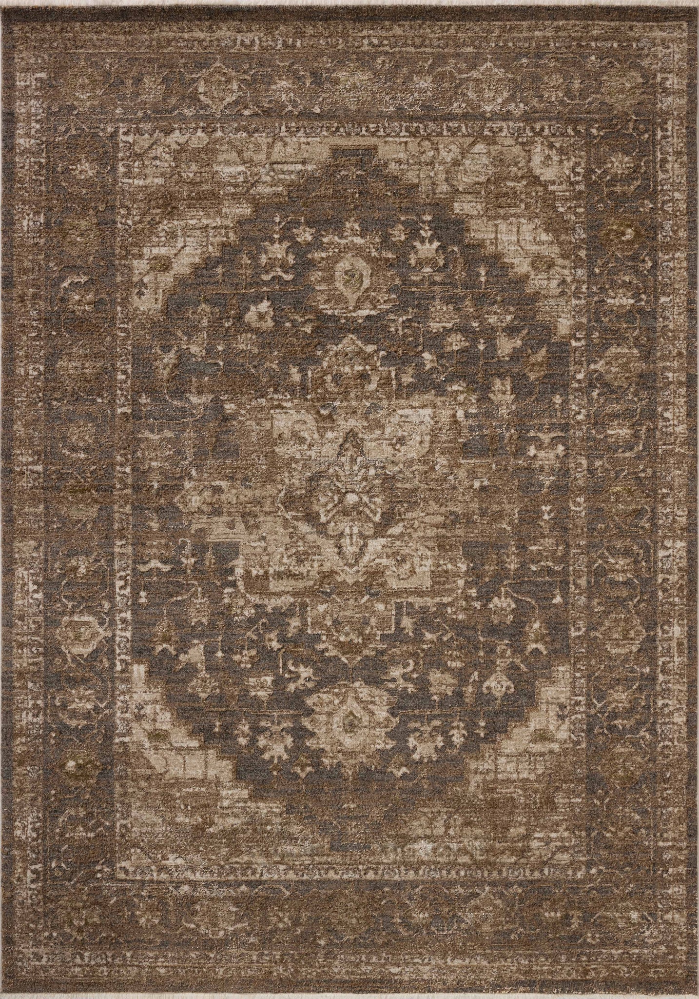 Haywood Charcoal / Mocha — a Loloi rug at Laurie Yapp Home.