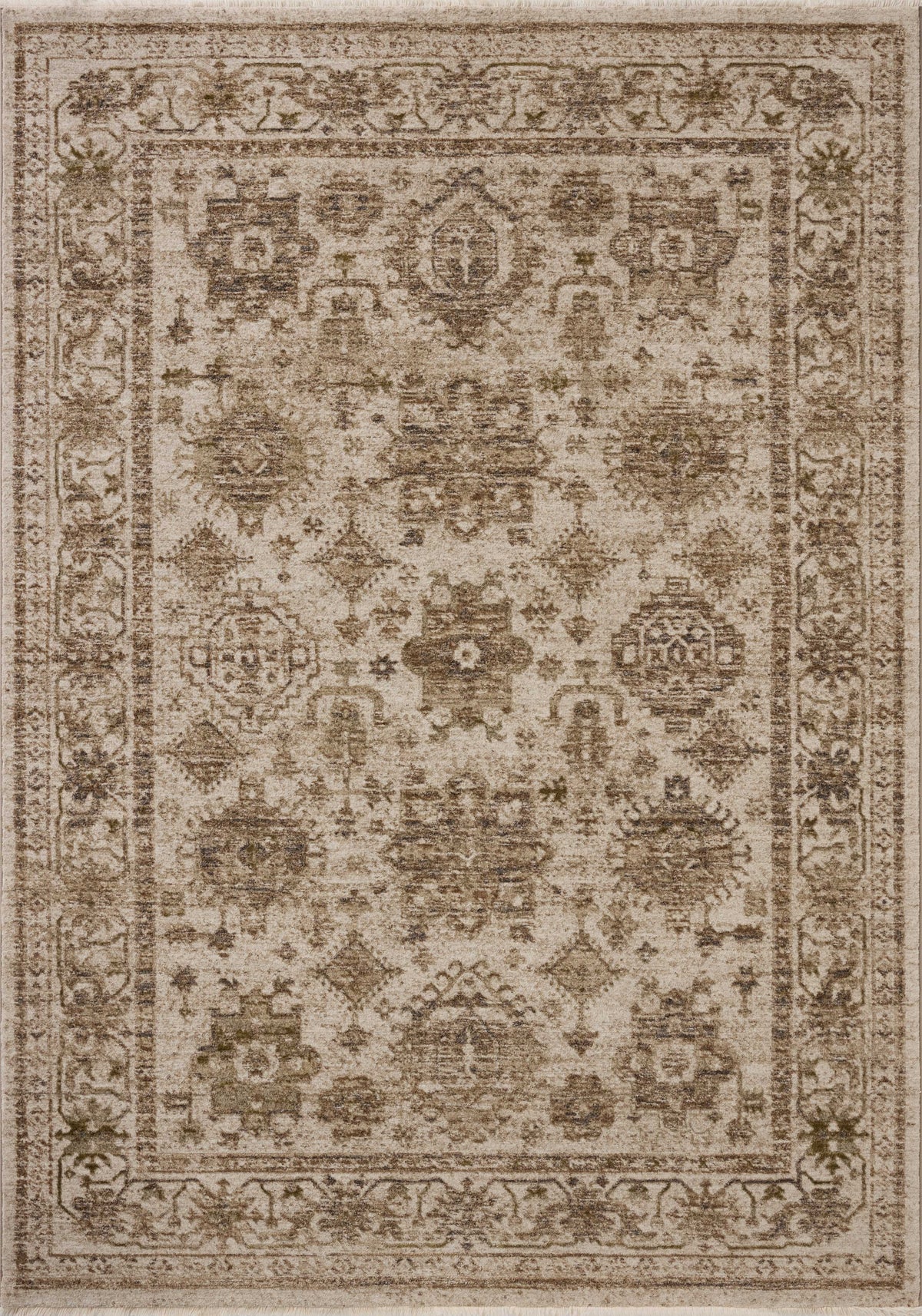 Haywood Ivory / Taupe — a Loloi rug at Laurie Yapp Home.