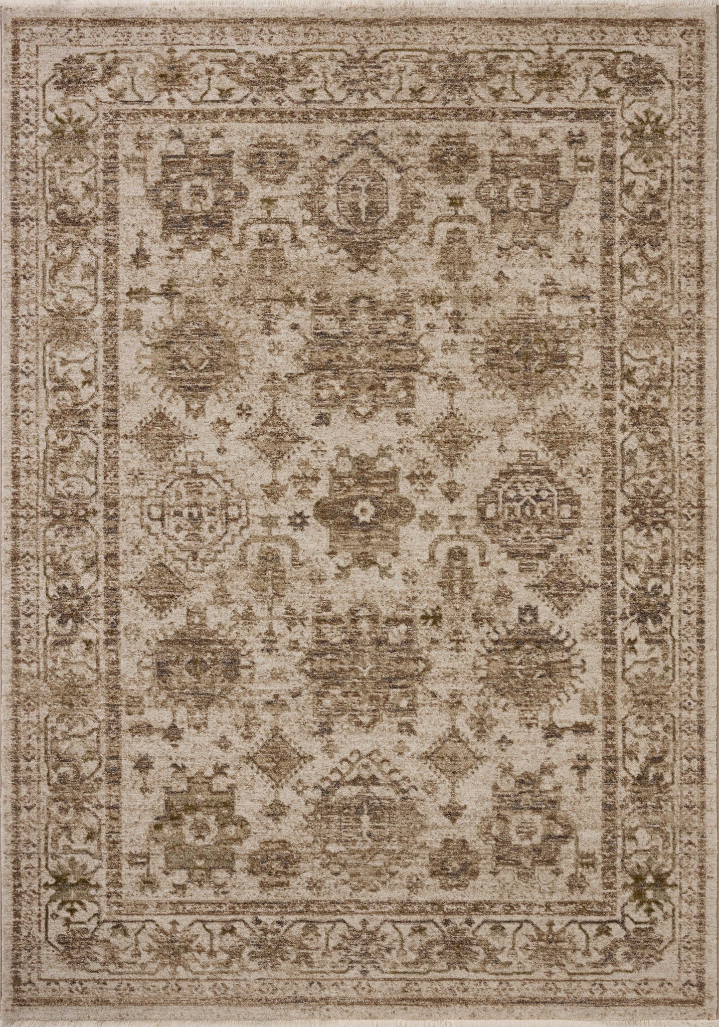 Haywood Ivory / Taupe — a Loloi rug at Laurie Yapp Home.
