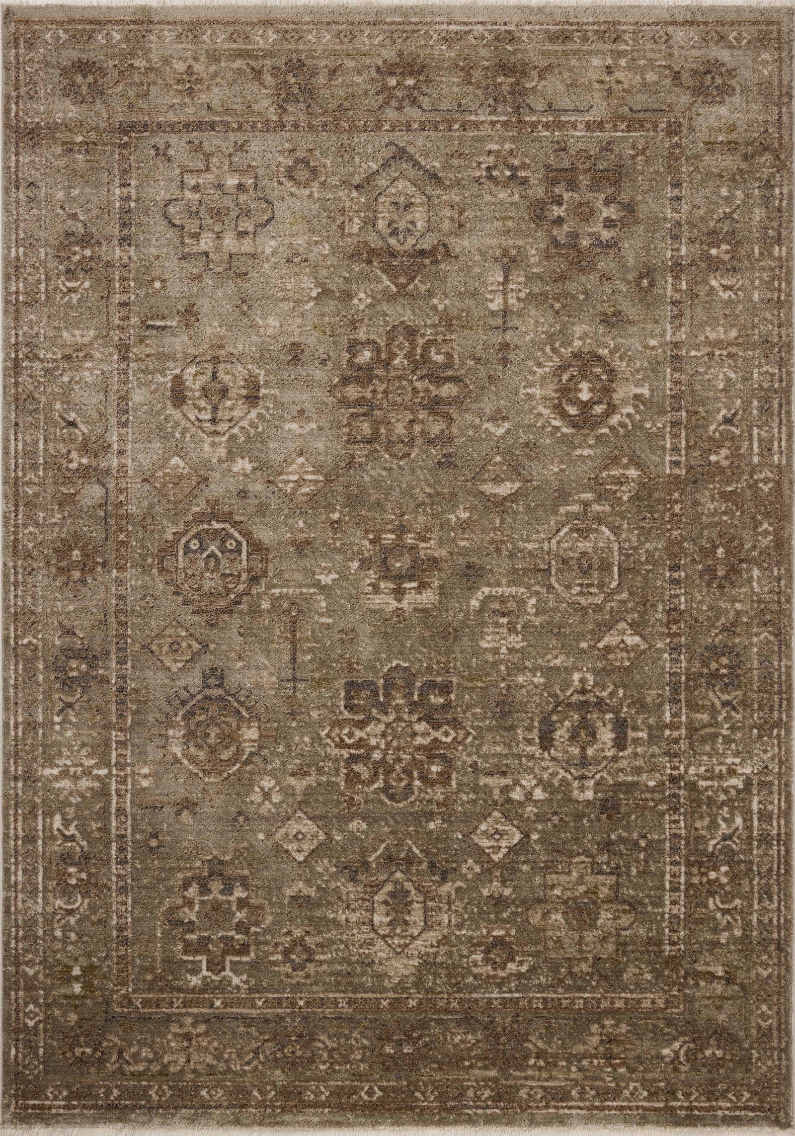 Haywood Sage / Earth — a Loloi rug at Laurie Yapp Home.