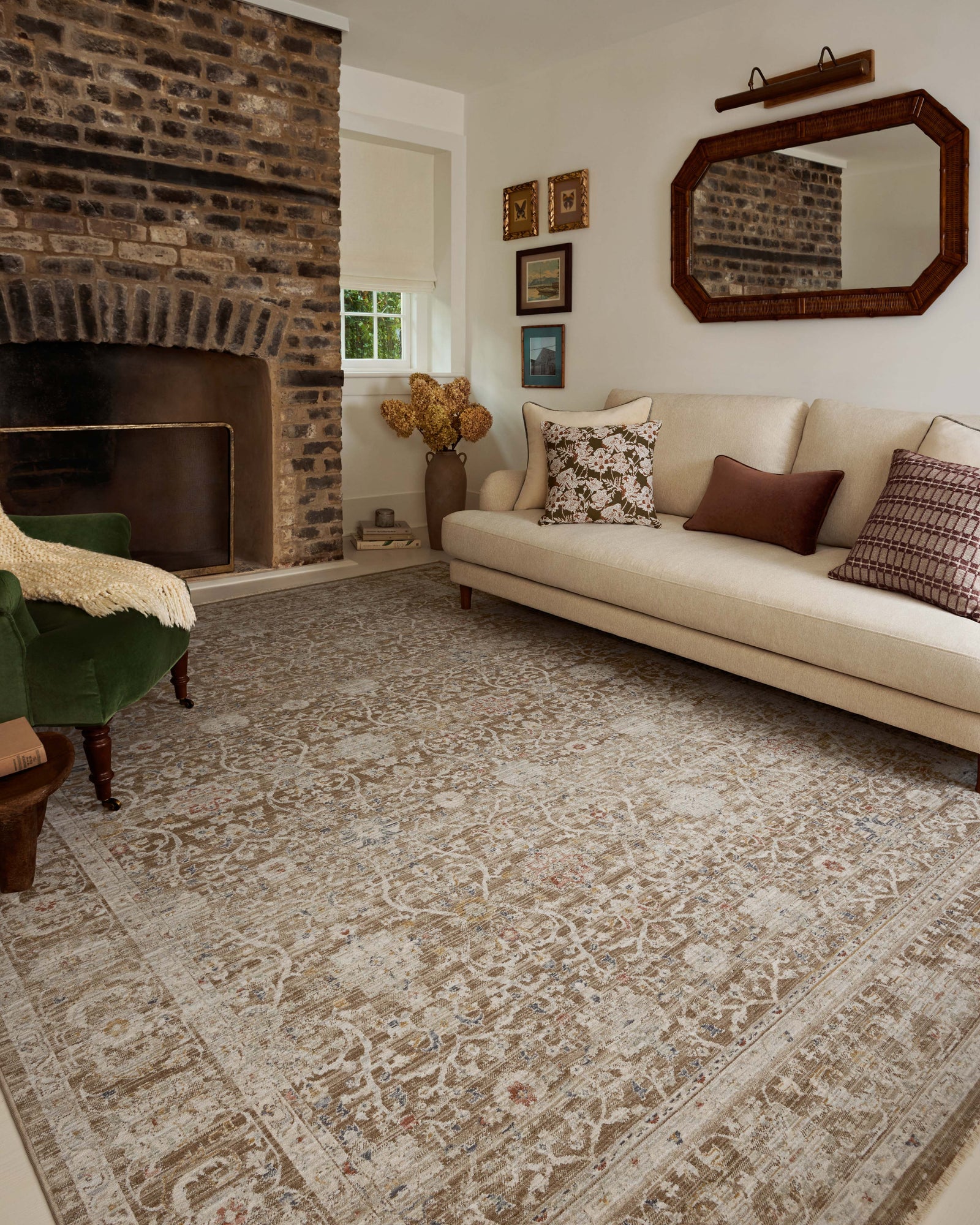 Ida Bark / Multi — a Loloi rug at Laurie Yapp Home.