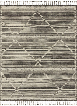 Iman Ivory / Charcoal — a Loloi rug at Laurie Yapp Home.