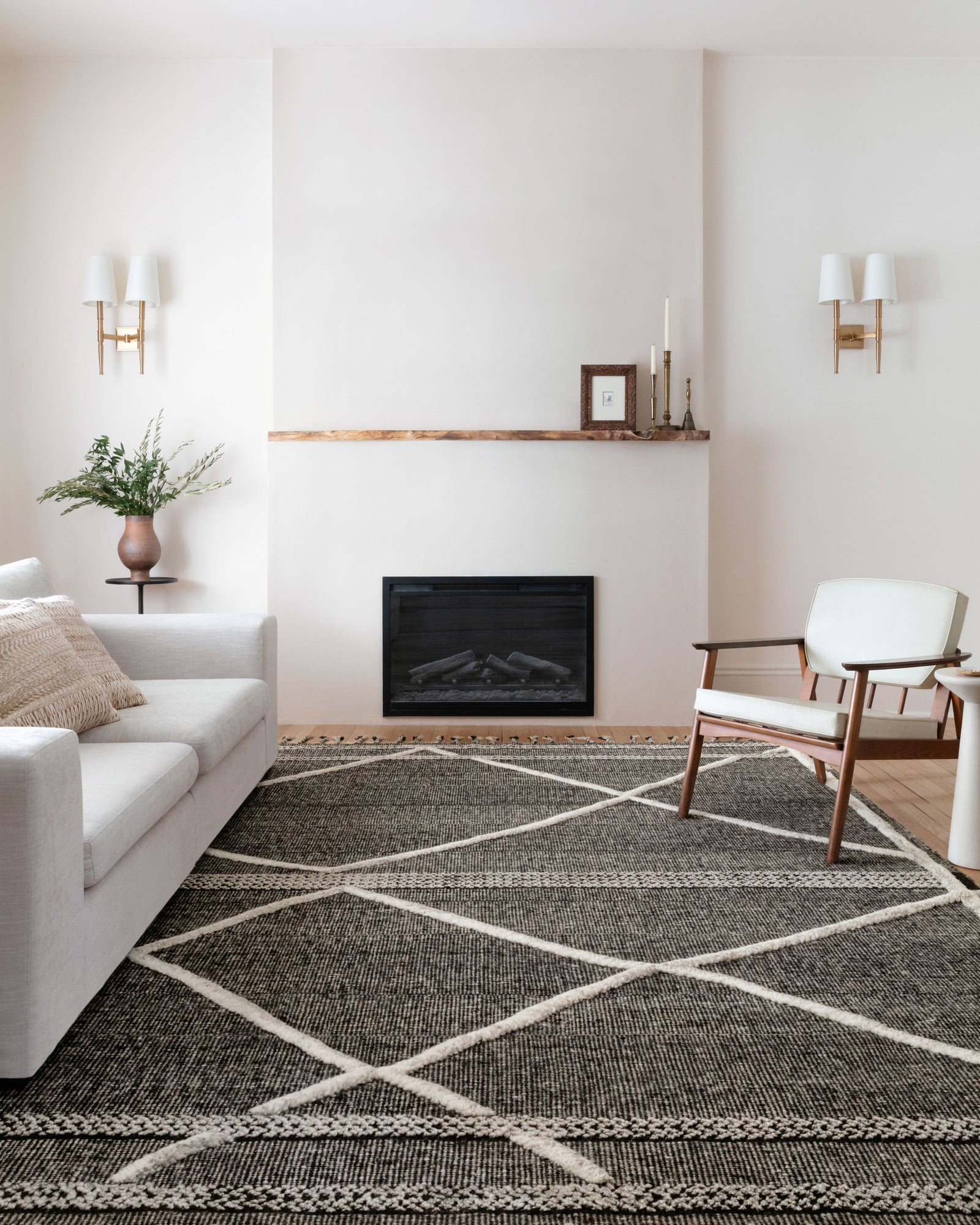 Iman Beige / Charcoal — a Loloi rug at Laurie Yapp Home.