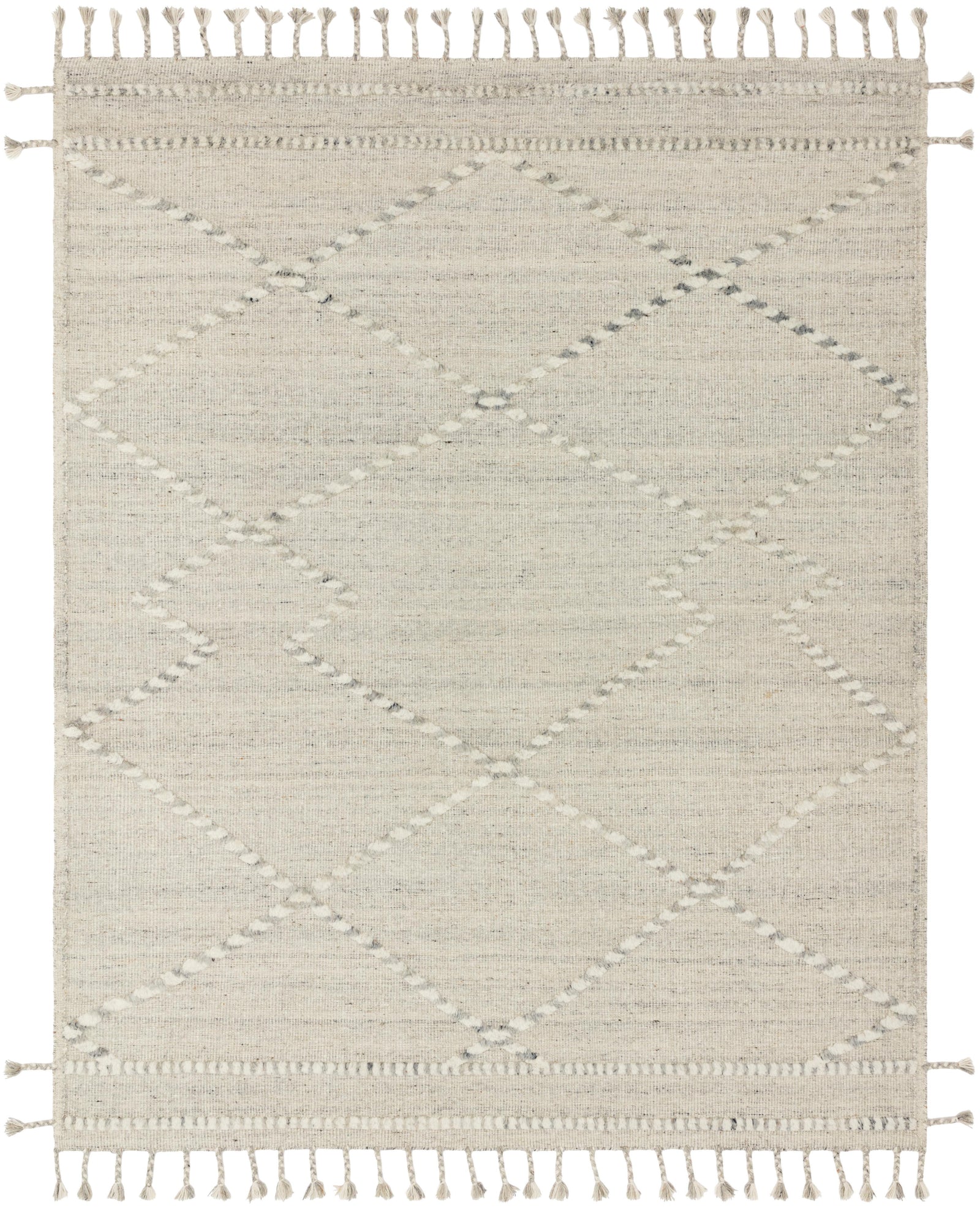 Iman Ivory / Lt. Grey — a Loloi rug at Laurie Yapp Home.