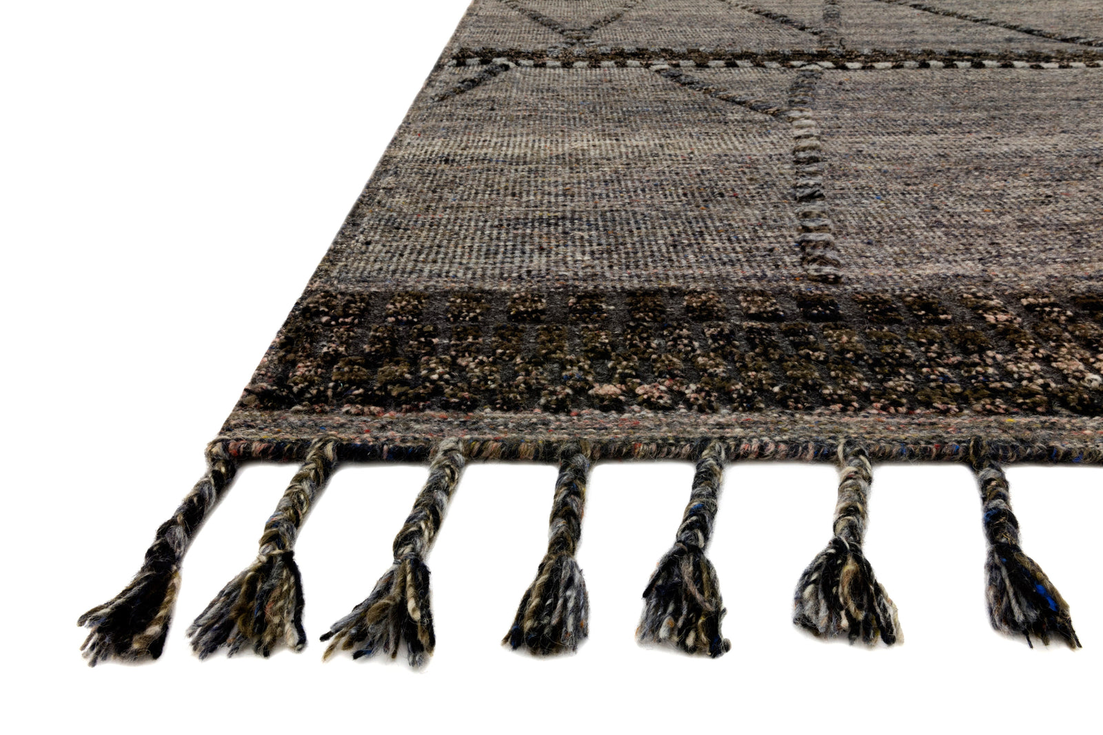 Iman Grey / Multi — a Loloi rug at Laurie Yapp Home.