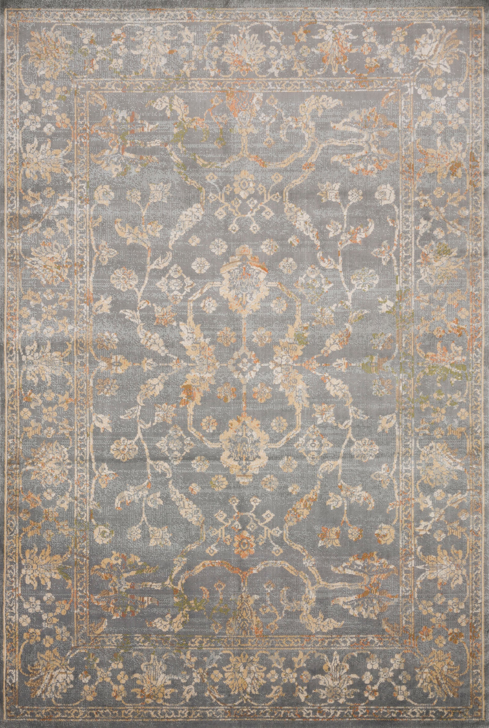 Isadora Silver / Silver — a Loloi rug at Laurie Yapp Home.