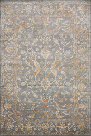 Isadora Silver / Silver — a Loloi rug at Laurie Yapp Home.