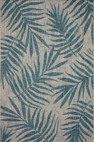 Isle Grey / Aqua — a Loloi rug at Laurie Yapp Home.