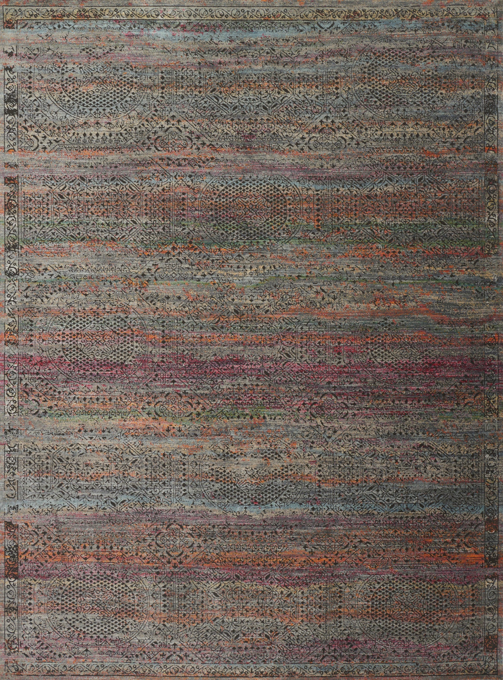 Javari Charcoal / Sunset — a Loloi rug at Laurie Yapp Home.