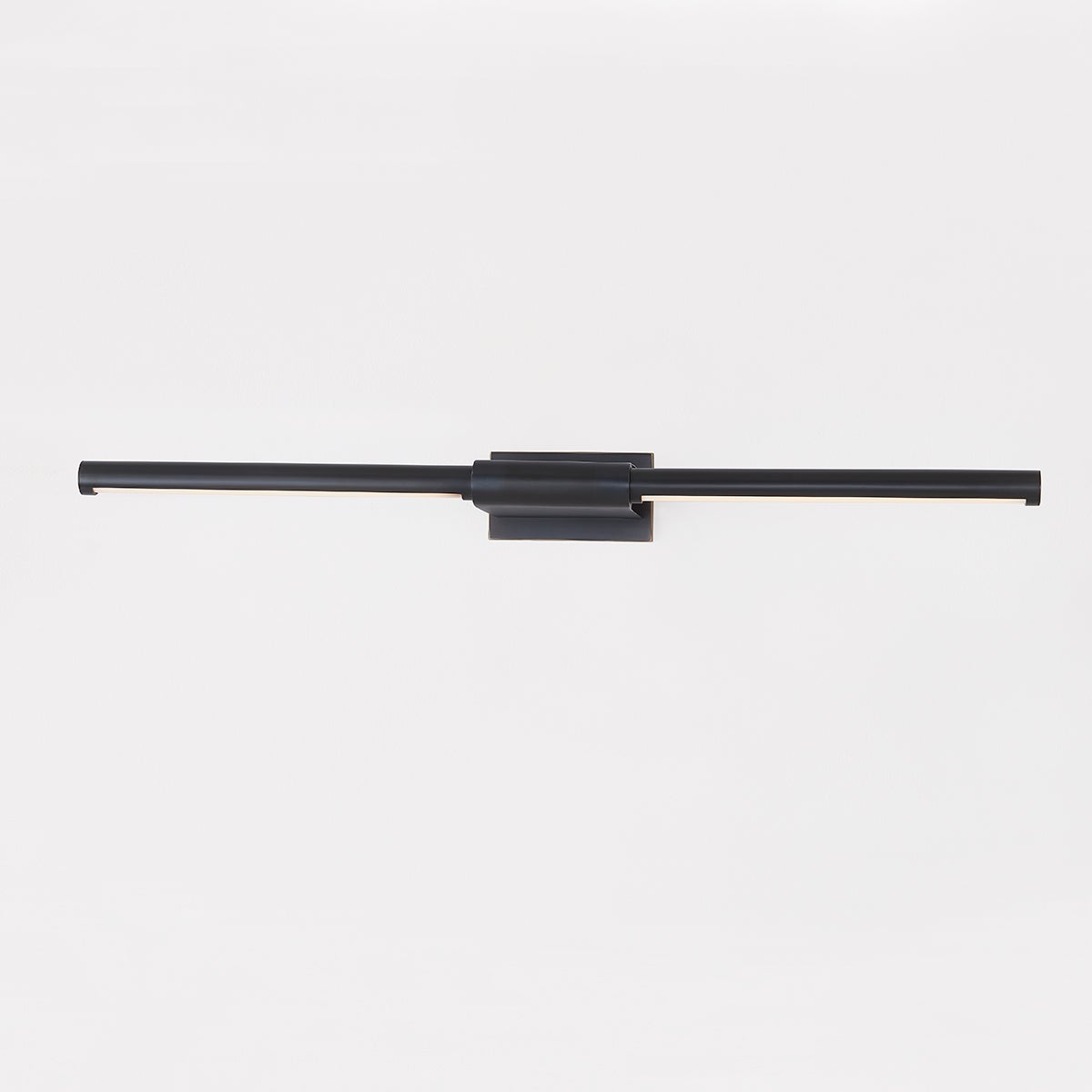 Close-up of the Jerome Picture Light 30" in bronze showing the arm curve and shade proportion.