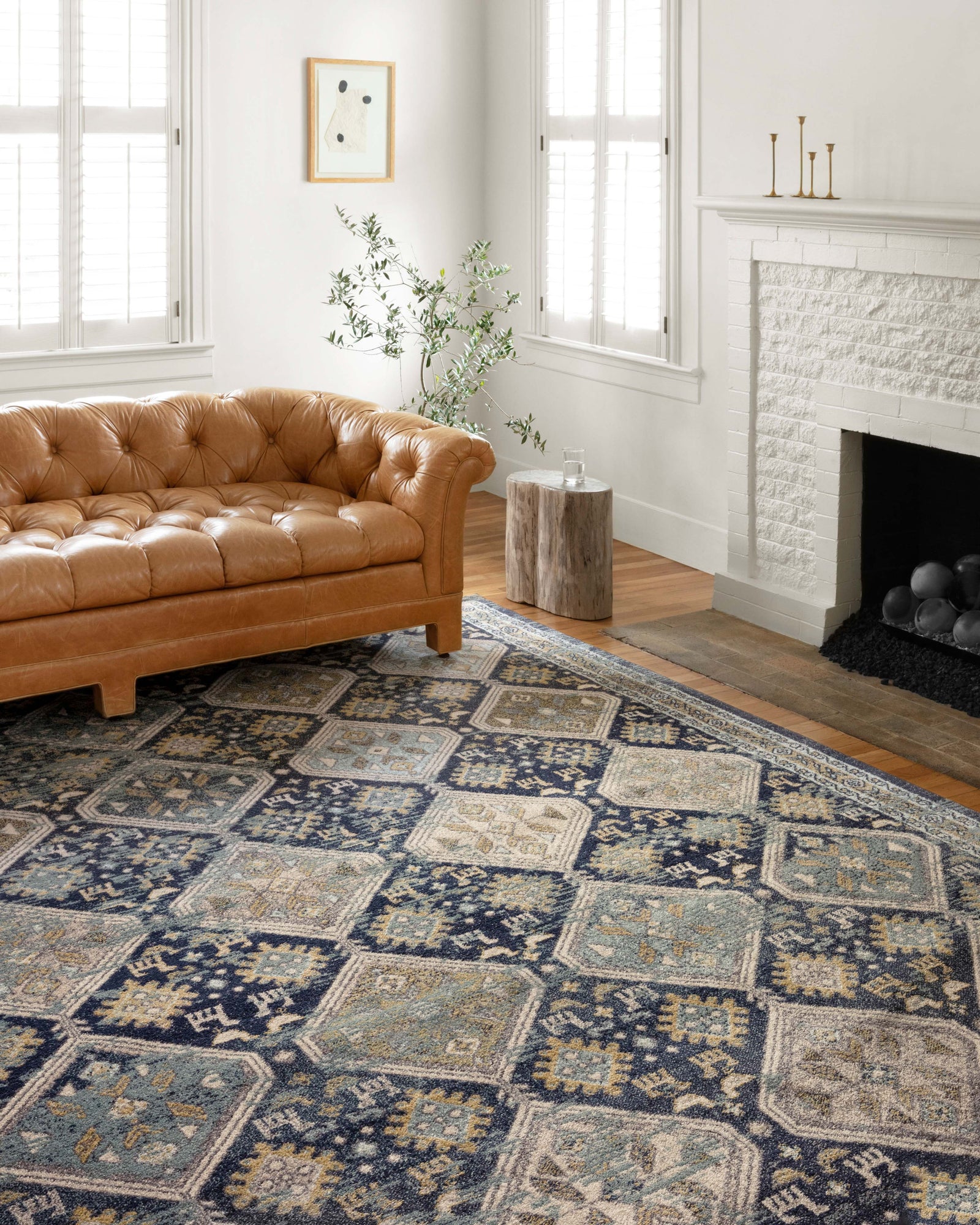 Jocelyn Navy / Blue — a Loloi rug at Laurie Yapp Home.