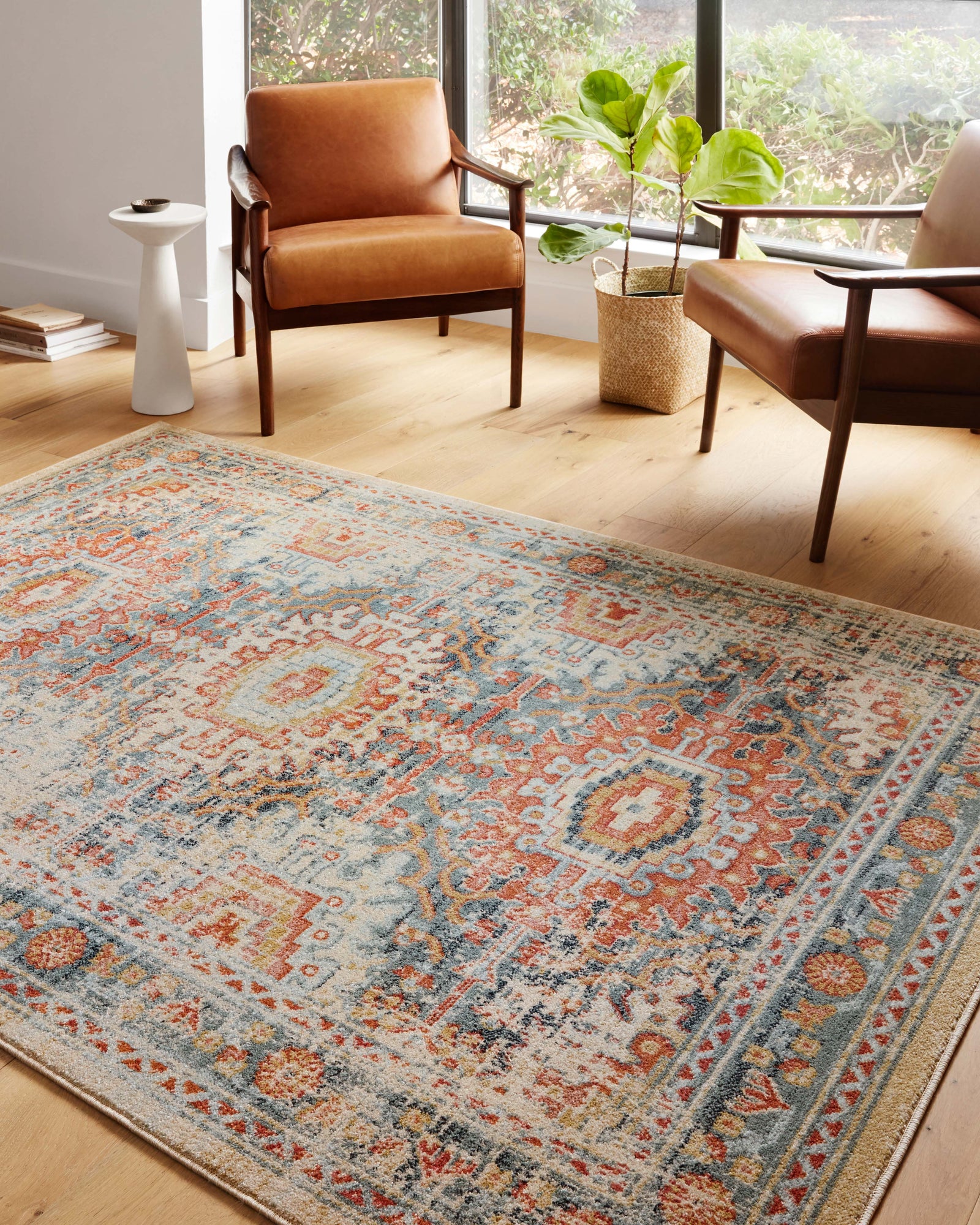 Jocelyn Mist / Multi — a Loloi rug at Laurie Yapp Home.